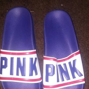 Pink flip flops
